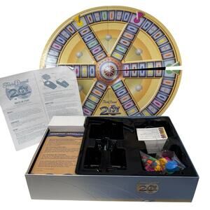 Vintage Trivial Pursuit 20th Anniversary Edition Trivia Game 2002 Original Box